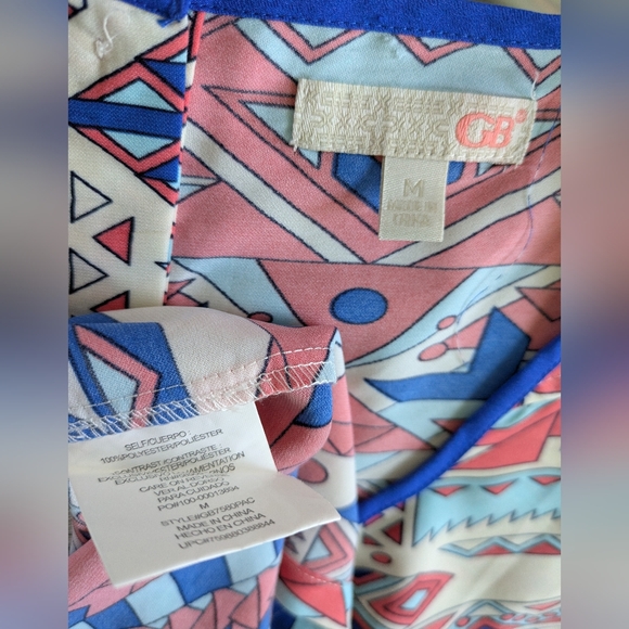 Mod Abstract Dress, - Picture 11 of 14